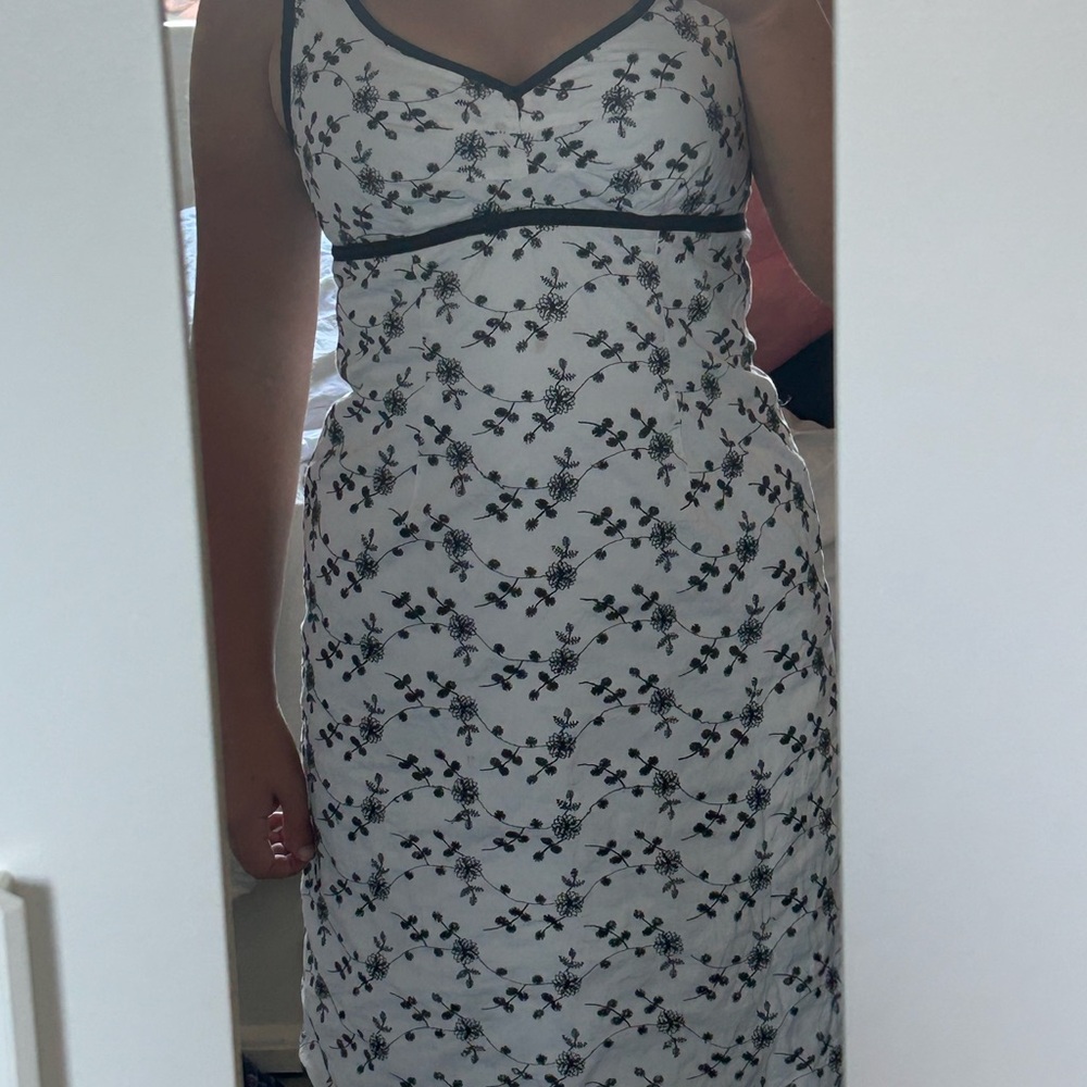 Floral Print Women's Nightgown